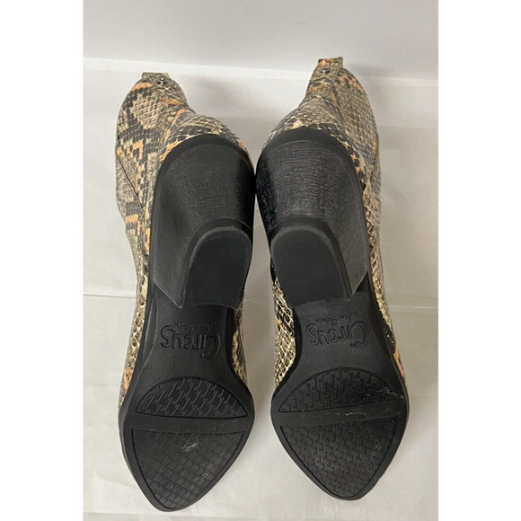Circus by Sam Edelman Women's Sz 6 Garth Booties Shoes Animal Print NEW - Picture 9 of 10